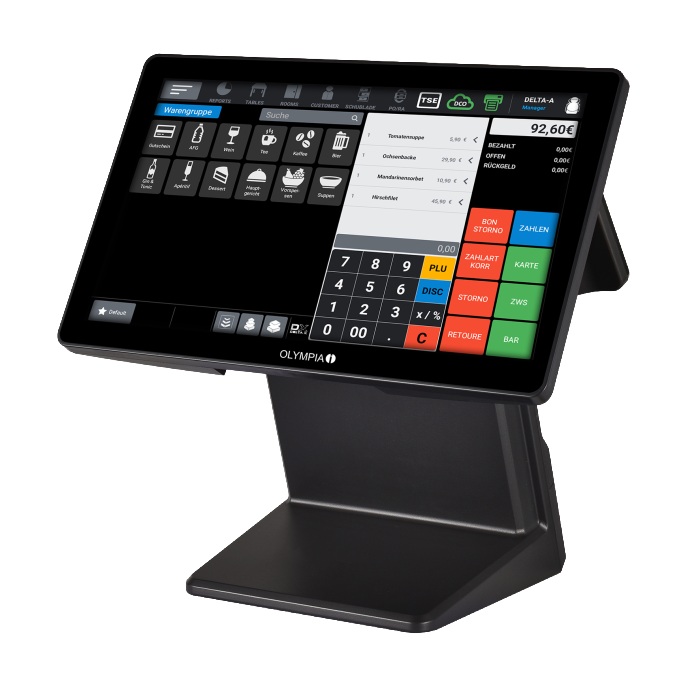 Olympia T400 Kassensystem